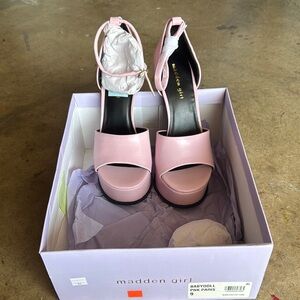 Madden Girl Pink Heeled Shoes